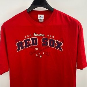 Boston Red Sox Pride Majestic Brand Mens T-Shirt  Size 2XL